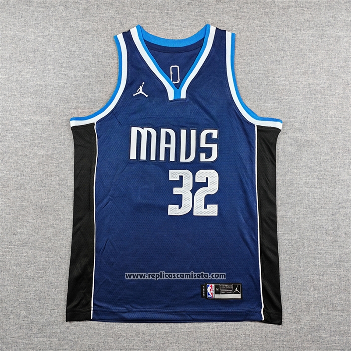 Camiseta Nino Dallas Mavericks Cooper Flagg NO 32 Statement 2025-26 Azul